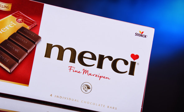 Merci Chocolate Candy Box