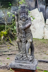 Statue in Hindu temple Pura Tirta Empul