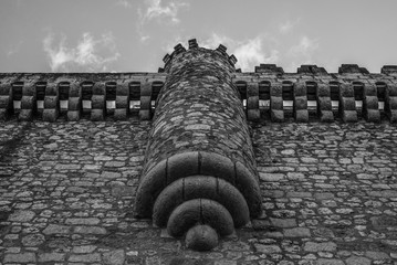 Almena de castillo en la Alcarria (Guadalajara) 