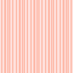 Pink vertical stripes pattern. Simple vector seamless texture with thin straight lines. Modern abstract geometric striped background. Cute repeat ornament. Design for print, textile, wallpaper, fabric