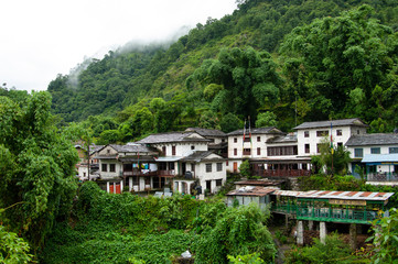 Nepalese Mountain Village