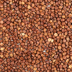 Small grains of legumes bean seeds. Texture grey peas. Natural food background. Healthy eating. Gluten-free product.