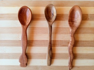 Whittling wood craft carving work 