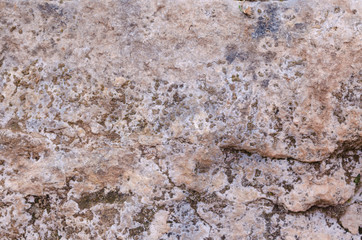 Texture of stone wall, ancient stone, gray color