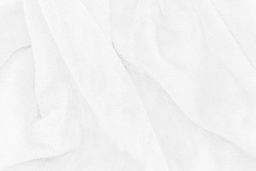 Abstract soft white cloth texture background