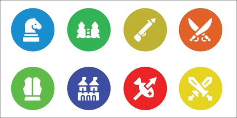 knight icon set