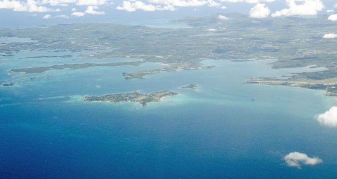 Long Island, Antigua - Aerial View