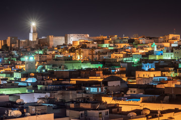 nightscape, sousse