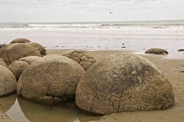 stones in the sea