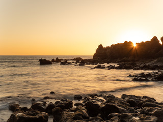 Seascape on island Lanzarote, Canary Islands