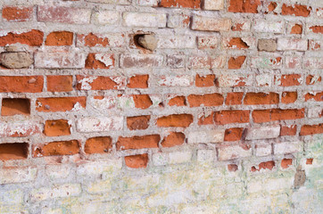 Grunge brick wall, texture and background