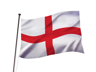 イングランドの国旗イメージ、3dイラストレーション