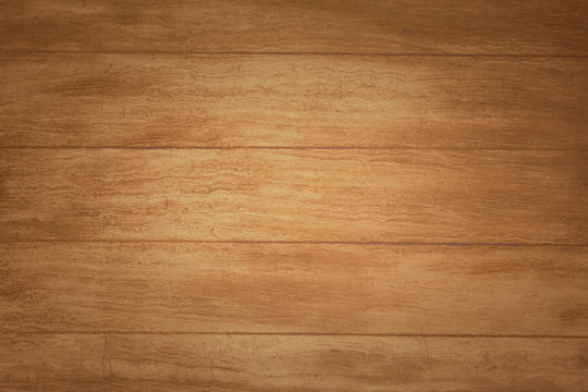 Brown wooden floor