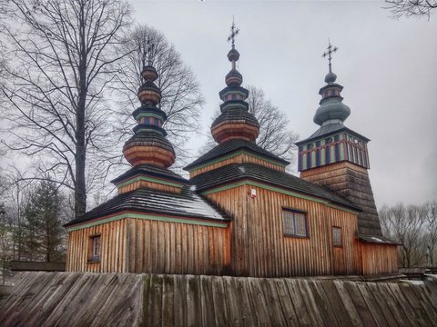 old wooden church, swiadkowa mala