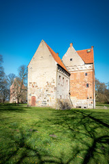 Fototapeta na wymiar Borgeby Castle and Borjes Torn