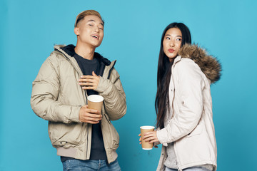 portrait of a young couple