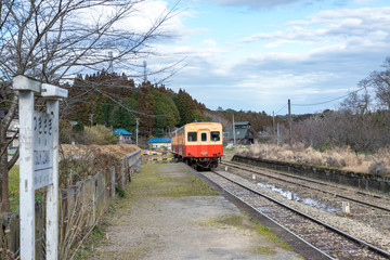 小湊鐵道　月崎駅　千葉県市原市　日本