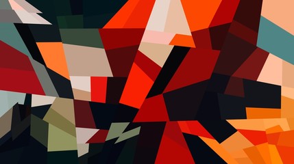 Abstract Colorful Geometrical Artwork,Abstract Graphical Art Background Texture,Modern Conceptual Art