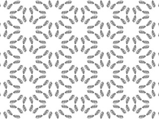 seamless pattern with floral elements
