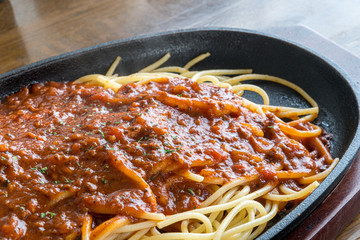 スパゲッティーミートソース / クローズアップ