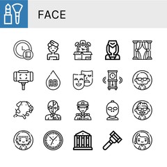 face icon set