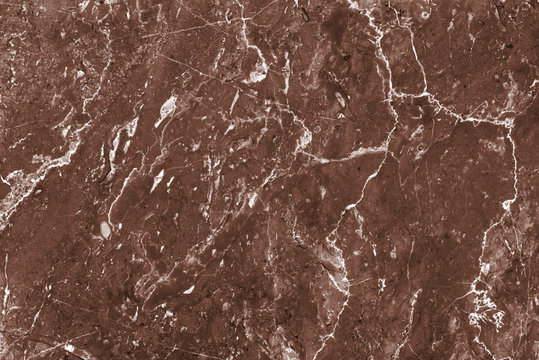 Brown marbled stone texture