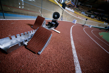 Ambiance lors des compétitions d'athlétisme