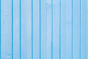 Fototapeta na wymiar blue wooden painted brushed planked background