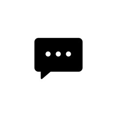 Chat Icon, Chat Message sign and symbol vector design