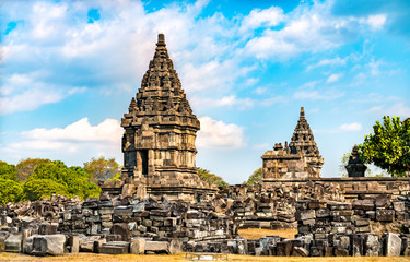 Prambanan Temple near Yogyakarta. UNESCO world heritage in Indonesia