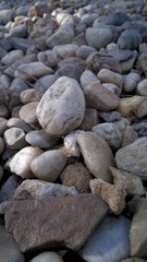 stones on the beach