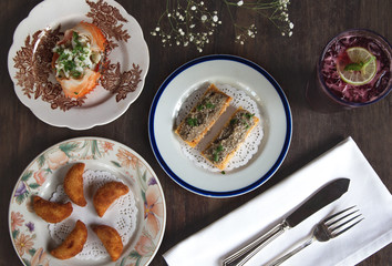 Tapas, snacks on the table, appetizer