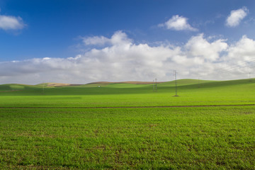 panorama of the Andalusian countryside
