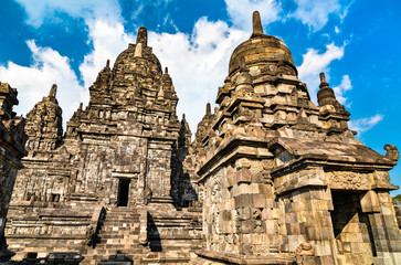Fototapeta premium Sewu Temple at Prambanan near Yogyakarta in Central Java, Indonesia