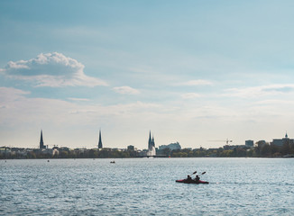 Naklejka premium Hamburger Alster