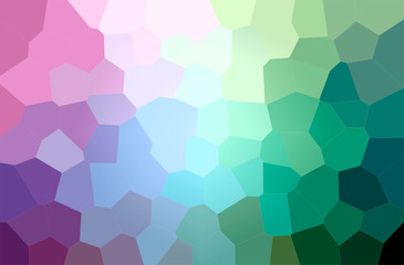 Fototapeta na wymiar Abstract illustration of green, purple Big Hexagon background