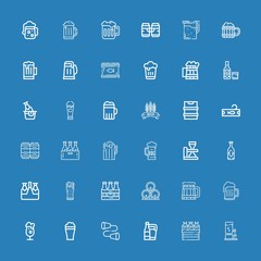 Editable 36 canned icons for web and mobile