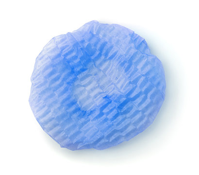 Non Woven Blue Disposable Bouffant Cap