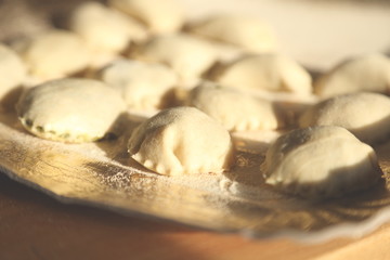Ravioli artigianali vegetariani fatti in casa secondo antica tradizione italiana