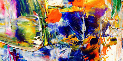 Colorful abstract background wallpaper. Modern motif visual art.  Mixtures of oil paint. Trendy hand painting canvas. Wall decor and Wall art prints Idea.  3D Texture.Colorful abstract 