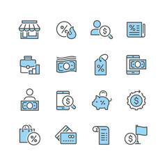 Business and finance web icon set
