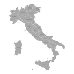 Map of italy