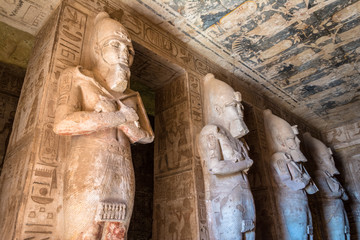 elementos e detalhes de arquitetura egípcia de templos e tumbas dos faraós