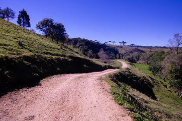 road to the mountains