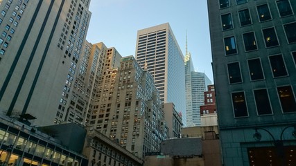 Naklejka na ściany i meble Beutiful landscape view of Manhattan. USA. New York.
