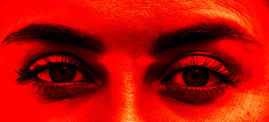 Naklejka premium The Eyes Have It