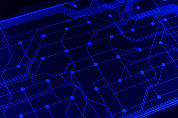 Obraz premium Printed circuit