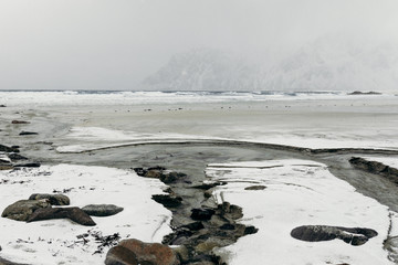 Playa en Islas Lofoten