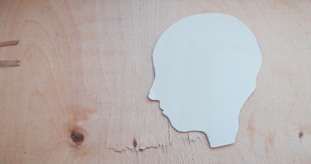 encephalography brain paper cutout, Epilepsy awareness, seizure disorder, mental health concept