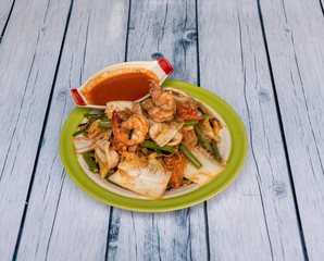 Thai Suki with Prawns 